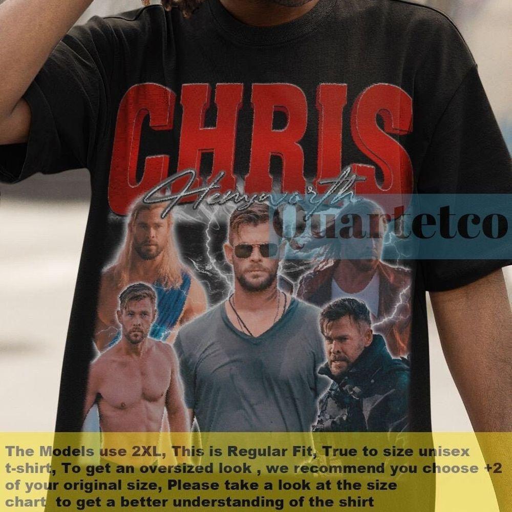 Vintage Chris Hemsworth Vuitino Shirt Vintage Chris Hemsworth Vuitino Shirt